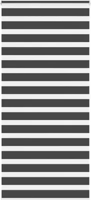 Produktbild von "2026 Promotion" Doppelrollo - Außenrollo - Schwarz 95x200 cm Stoffbreite 90,9 cm Polyester - Rollos CC24340
