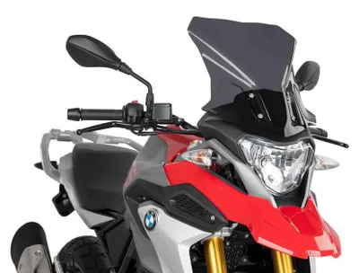Produktbild von Windschild Puig Touringscheibe 430 x 340 mm mit ABE für BMW G310GS Bj. 2017 - 2026