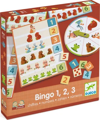 Obrázek produktu pro Hra Eduludo Bingo číslice, Djeco