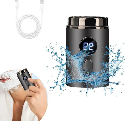 Productafbeelding van Draagbaar Mini Elektrisch Scheerapparaat USB Oplaadbaar en Waterdicht voor Reizen