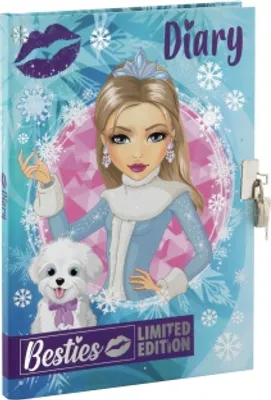 Obrázok produktu pre Denník so zámkom dievčatá