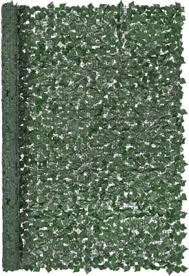 Zdjęcie produktu dla Żywopłot zapewniający prywatność, 244 x 183 cm, z tworzywa sztucznego, odporny na promieniowanie UV, do zastosowania na zewnątrz, na podwórkach, balkonach i tarasach