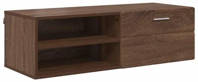 Immagine prodotto di vidaXL Armadio in legno look rovere marrone 100,5 x 39 x 30 cm Materiale in legno