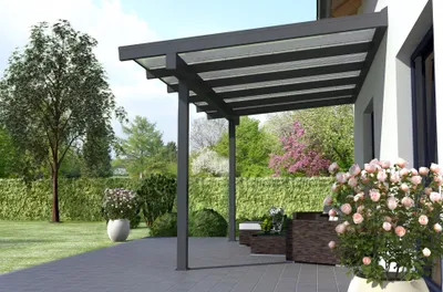 Produktbild von REXOclassic Alu Terrassenüberdachung 4m x 2m