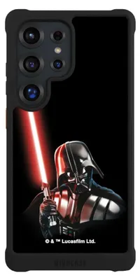 Produktbild von NIVOCASE Hülle für Samsung Galaxy S25 Ultra  Stoßfeste Handyhülle NIVOmax Case Schwarz Darth Vader Fanartikel Star Wars