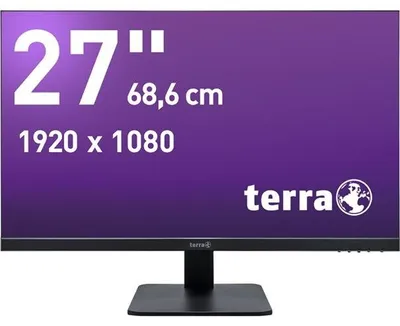 Produktbild von TERRA LCD/LED 2727W V3 IPS black HDMI/DP/USB-C, GREENLINE PLUS