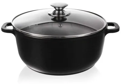 Kochtopf aus Aluminium, 7 l, Ø 28 cm, Antihaftbeschichtung, für Induktion