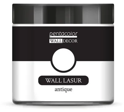 Produktbild von Pentart Wall Decor Wandlasur Antik 500 ml - Antikweiß