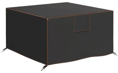Obrázek produktu pro Nepromokavá plachta na zahradní nábytek, 420D Oxford, 125 × 125 × 74 cm