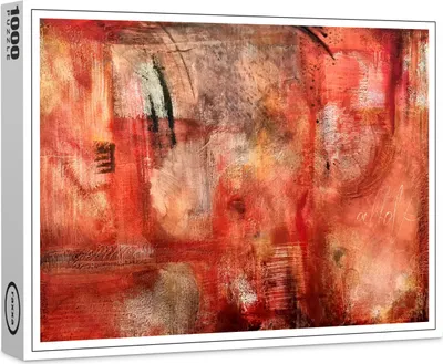 Produktbild von raxxa Premium-Puzzle "Shadows in red", 1000 Teile