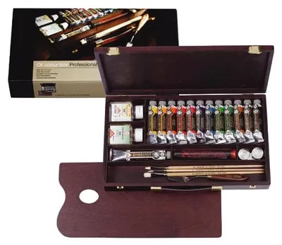Produktbild von Rembrandt 01840003, Multi, 283, 285, 311, 377, 366, 506, 530, 618, 615, 227, 409, 735, Tube, Holzetui, 13 Stück(e)