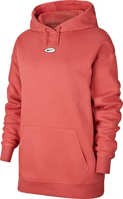 Produktbild von Nike Swoosh Hoodie Damen light redwood/white S