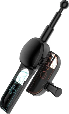 Immagine prodotto di Per Nintendo Switch 2 Set di impugnature ergonomiche per controller destro e sinistro