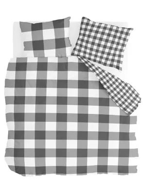 Produktbild von Byrklund Bettwäsche Falsterbo Grau - 240x220 cm