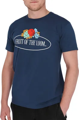 Produktbild von Fruit of the Loom T-Shirt mit Vintage Logo Farbe: navy Größe: S