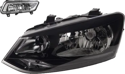 Immagine prodotto di Johns, Fari alogeni per VW Polo 09 6R 06/09-03/14 H4 Li. Driver + fog 6R1941015E 6R1941015C 6R0941061C