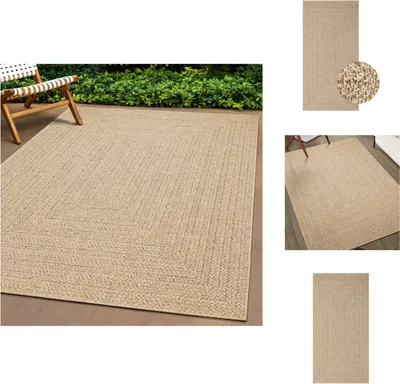 Immagine prodotto di vidaXL Tappeto 80x150 cm effetto juta per interni ed esterni - Tappeti