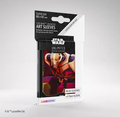 Produktbild von Star Wars: Unlimited Art Sleeves - General Grievous