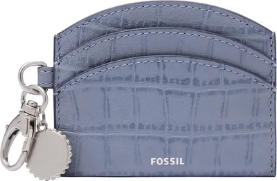 Produktbild von FOSSIL Leder Kartenhalter Polly Card Case Light Lilac violett