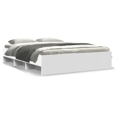 Obrázek produktu pro vidaXL Postel White 150x200 cm Dřevěný materiál