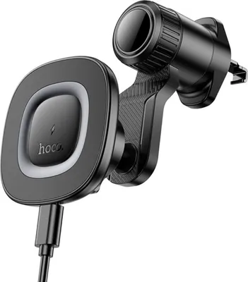 Immagine prodotto di Hoco HW30 supporto per auto con funzione di ricarica induttiva da 15W, nero
