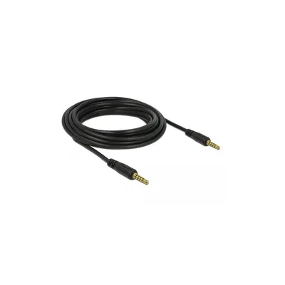 Produktbild von DeLOCK 85699, 3.5mm, Männlich, 3.5mm, Männlich, 5 m, Schwarz