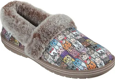 Produktbild von Skechers Hausschuhe BOBS TOO COZY - CHIC CAT Damen 39362D3333333437 Bunt 41 EU