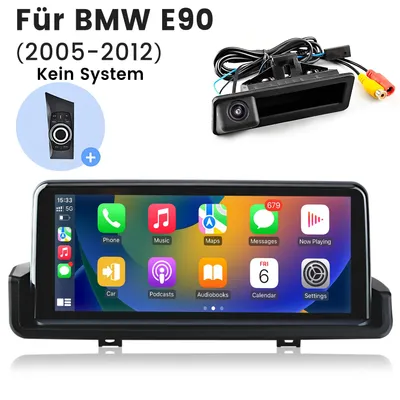 Produktbild von Linux CarPlay Android Auto Für BMW 3er E90 E91 E92 2005-2012 Autoradio GPS Navi WIFI SWC USB DSP Mit iDrive