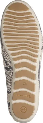 Produktbild von Tamaris Damen Slipper Leder Mokassin Zierspange sportlich 1-24630-44, Größe:38 EU, Farbe:Beige