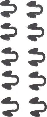 Image de 10 pièces de clips de câble de changement de vitesse en acier haute résistance, dispositif de retenue du levier de vitesses, remplacement pour boîtes de vitesses 4l80e 4l60e
