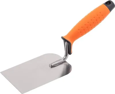 Zdjęcie produktu dla Kielnia sztukatorska nierdzewna 80 mm