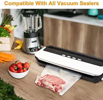 Vakuumierbeutel 16 x 24/50 - BPA-freie Folie für Lebensmittel und Vakuumiergeräte