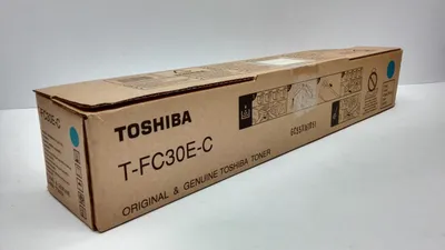 Image de Toshiba TFC30EC - Cyan - Original - Cartouche de toner - pour e-STUDIO 2050C, 2051C, 2550C, 2551C (6AJ00000099)