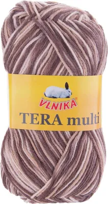 Produktbild von 100g Strickgarn Häkelgarn TERA MULTI, Farbwahl - mehrfarbig bunt Farbverlauf