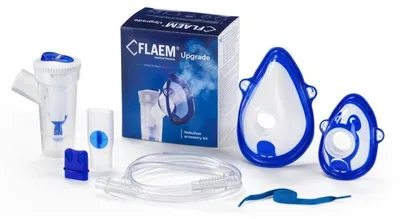 Zdjęcie produktu dla Zestaw nebulizatora Flaem Vernebler RF7 Plus z ustnikiem