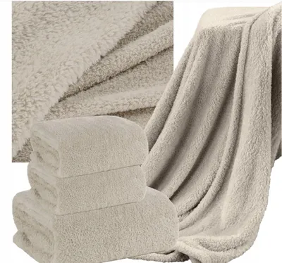 Produktbild von Eurofirany Kuschelige Decken & Überwürfe Set 170x210cm Beige
