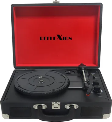 Produktbild von Reflexion HIF1970BT Plattenspieler im Lederkoffer mit Bluetooth und Encoding Funktion