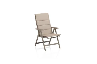 Produktbild von KETTLER Basic Plus Multipositionssessel, taupe/Stucco beige, Aluminium/Outdoorgewebe