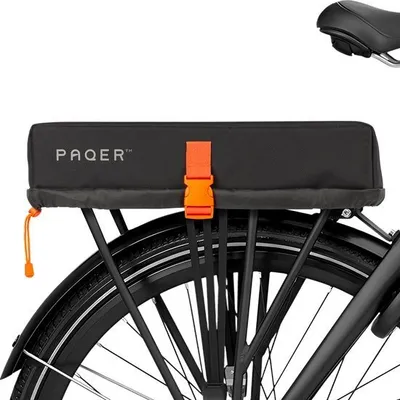 Produktbild von Batterieabdeckung für Elektrofahrrad oder E-Bike, Schutzhülle für Gepäckträgerbatterie des Elektrofahrrads – Schwarz