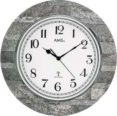 Immagine prodotto di Orologio da parete classico diametro 50 cm - AMS Modello: 5570