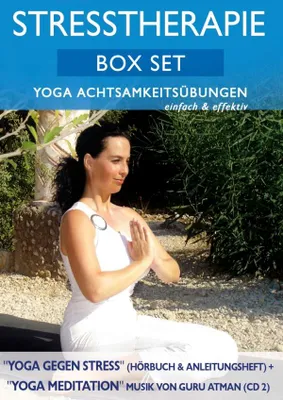 Produktbild von Stresstherapie Box Set: Yoga Achtsamkeitsübungen
