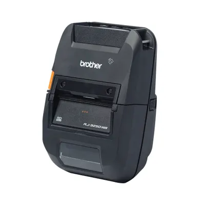 Produktbild von Brother RJ3250WBL, Thermodirekt, 203 x 203 DPI, 127 mm/sek, Kabellos, Schwarz