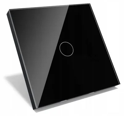 Produktbild von B-line PE-1000118 Einpoliger Glas Touch Schalter LED
