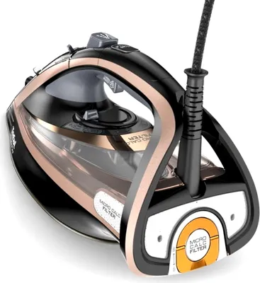Zdjęcie produktu dla TEFAL | Steam Iron | FV9845 | Steam Iron | 3200 W | Water tank capacity 350 ml | Continuous steam 60 g/min | Black/Rose Gold