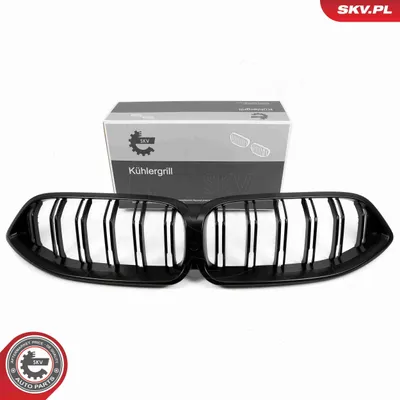 Produktbild von ESEN SKV 66SKV229 Kühlergrill Frontgrill für BMW 8 Gran Coupe (G16, F93) Schwarz-Matt