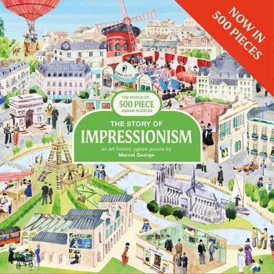 Obrázok produktu pre Príbeh impresionizmu 500 dielikov puzzle