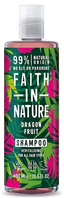 Imagen del producto de Faith In Nature, champú para el cabello con pitaya, revitalizante, 400 ml
