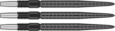 Produktbild von Target RVE Swiss Points Dartspitzen für Steeldarts, Schwarz