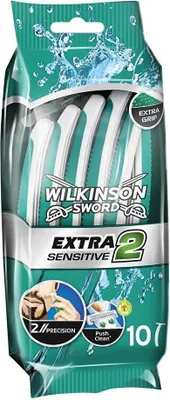 Produktbild von Wilkinson Einwegrasierklingen Men – Extra 2 Sensitive, 10 Stück