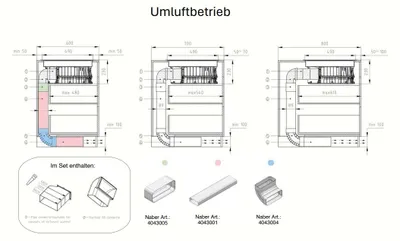 Produktbild von Midea MIH740Y038B Autarkes Induktionskochfeld mit integriertem Dunstabzug 80 cm - inkl.